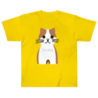 aiueoneko358の茶ハチワレちゃん Heavyweight T-Shirt