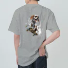 -BRIGHTS-のスケボー犬のおでかけ！skateboarding dog Heavyweight T-Shirt