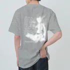 ダイビングタイガーのフリーダイバーWhite Heavyweight T-Shirt