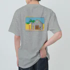 NOBLEROSEGRAFFITIの門司港 バナナポスト Heavyweight T-Shirt