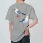 やちよ｜リアル鳥イラストのカモメじゃないよ Heavyweight T-Shirt