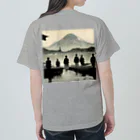 Spl_MuteのFishing For Fuji Heavyweight T-Shirt