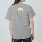 虹色猫工房(クロミツ)の猫観音 Heavyweight T-Shirt