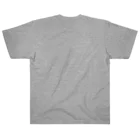 mf@PomPomBlogのPom Pom Blog Logo 2nd（white） ヘビーウェイトTシャツ
