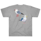 やちよ｜リアル鳥イラストのカモメじゃないよ Heavyweight T-Shirt