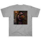 artisan_alchemy_collectiveのEmbracing the Withered Bouquet ヘビーウェイトTシャツ