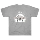 イラスト MONYAAT の両面プリント！遊べるTシャツ!YETI is yeah*いないいないばぁ ヘビーウェイトTシャツ