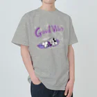 WON CHANCE ワンチャンスのマルチーズ君Good Vibs（ちぎらはるな） Heavyweight T-Shirt