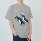 ミナミコアリクイ【のの】のちからをよこせ【フェアリーペンギン】 ヘビーウェイトTシャツ