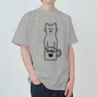 TGTの【猫コップ】 Heavyweight T-Shirt