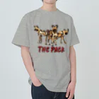 akr.shopのTHE PACK : Wild dogs ヘビーウェイトTシャツ