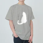 ふれーずラボのねこふれーず『今日もお疲れ様。』ver4 Heavyweight T-Shirt