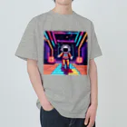 jsaofsjofaakoの宇宙船の中のダンスフロア Heavyweight T-Shirt