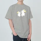 虹色PLUSのウサたまごちゃん Heavyweight T-Shirt