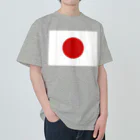 お絵かき屋さんの日本の国旗 Heavyweight T-Shirt