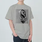 世界の絵画アートグッズのアルブレヒト・デューラー《手の習作》 Heavyweight T-Shirt