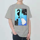 LalaHangeulの海洋汚染防止アイテム ヘビーウェイトTシャツ