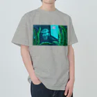 aosansyoの接続するタコクラゲ Long time no see Heavyweight T-Shirt