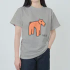 Honey Wonderのはにわどうぶつえん　INU ヘビーウェイトTシャツ