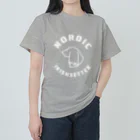 nordic_irishsetterのカレッジロゴ風ノルディック ヘビーウェイトTシャツ