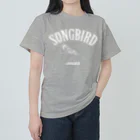 JOE NAKAMURA'S SHOPのSONG BIRD　白文字 ヘビーウェイトTシャツ