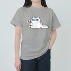 sanifuwa's market-さにふわず まーけっと-のふぁいとぉ ぼふふver ヘビーウェイトTシャツ