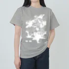 iwakunikogyoの鉄神01白インク Heavyweight T-Shirt