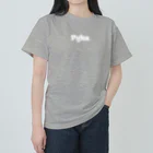 PyhuのPyhu シンプルロゴ ヘビーウェイトTシャツ