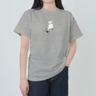 かすみきりん☻のユキヒョウ ヘビーウェイトTシャツ