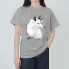 あっQ屋のアカギツネ ヘビーウェイトTシャツ