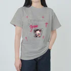 自由なサイト「me.ch」のクズ地雷ちゃん(透過) Heavyweight T-Shirt