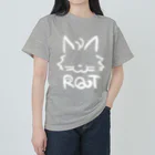 小楽茶屋のRQT（白） ヘビーウェイトTシャツ