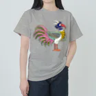 PALA's SHOP　cool、シュール、古風、和風、の伝説上の神話の鳥 Heavyweight T-Shirt