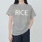 TARAFUKU RICE FARMのつじ農園オリジナルRICEグッズ ヘビーウェイトTシャツ