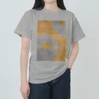 PALA's SHOP　cool、シュール、古風、和風、の和風「詫び寂び」〇□ ヘビーウェイトTシャツ