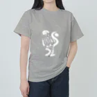 Mushikingのスケルトン ヘビーウェイトTシャツ