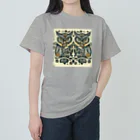 kotpopのSymmetrical Owls Heavyweight T-Shirt