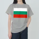 お絵かき屋さんのブルガリアの国旗 Heavyweight T-Shirt