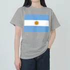 お絵かき屋さんのアルゼンチンの国旗 Heavyweight T-Shirt