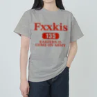 178@FxxkisのFxxkis レッドロゴTシャツ Heavyweight T-Shirt