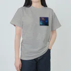 million-mindの夢幻的な時計塔 ヘビーウェイトTシャツ