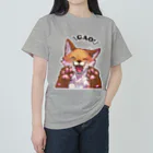 ココハス工房のGAOっとおきつね Heavyweight T-Shirt