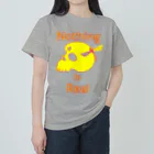 『NG （Niche・Gate）』ニッチゲート-- IN SUZURIのNothing Is Real.（黄色） ヘビーウェイトTシャツ