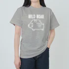 イノシシライフ INOsisiLIFEの「WILD BOAR」白線 ヘビーウェイトTシャツ