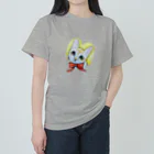 harupink🌸ペット似顔絵illustのイラストシンガプーラちゃん ヘビーウェイトTシャツ