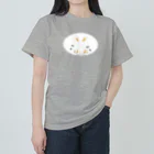 Beautiful Earthの運命の赤い糸 Heavyweight T-Shirt