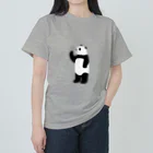 パンダむんのハンディファン Heavyweight T-Shirt