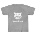 ちゅらデータのちゅらデータ（公式ロゴ_白） ヘビーウェイトTシャツ