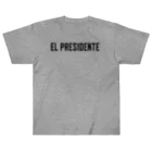 カリプソメディア【公式】ショップ  Kalypso Media JapanのEL PRESIDENTE【黒文字】 Tropico6 ヘビーウェイトTシャツ