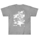 iwakunikogyoの鉄神01白インク Heavyweight T-Shirt